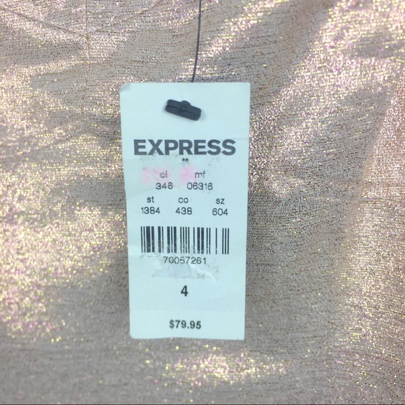 Express Factory Size 4 A-Line Dress - Picture 4 of 6